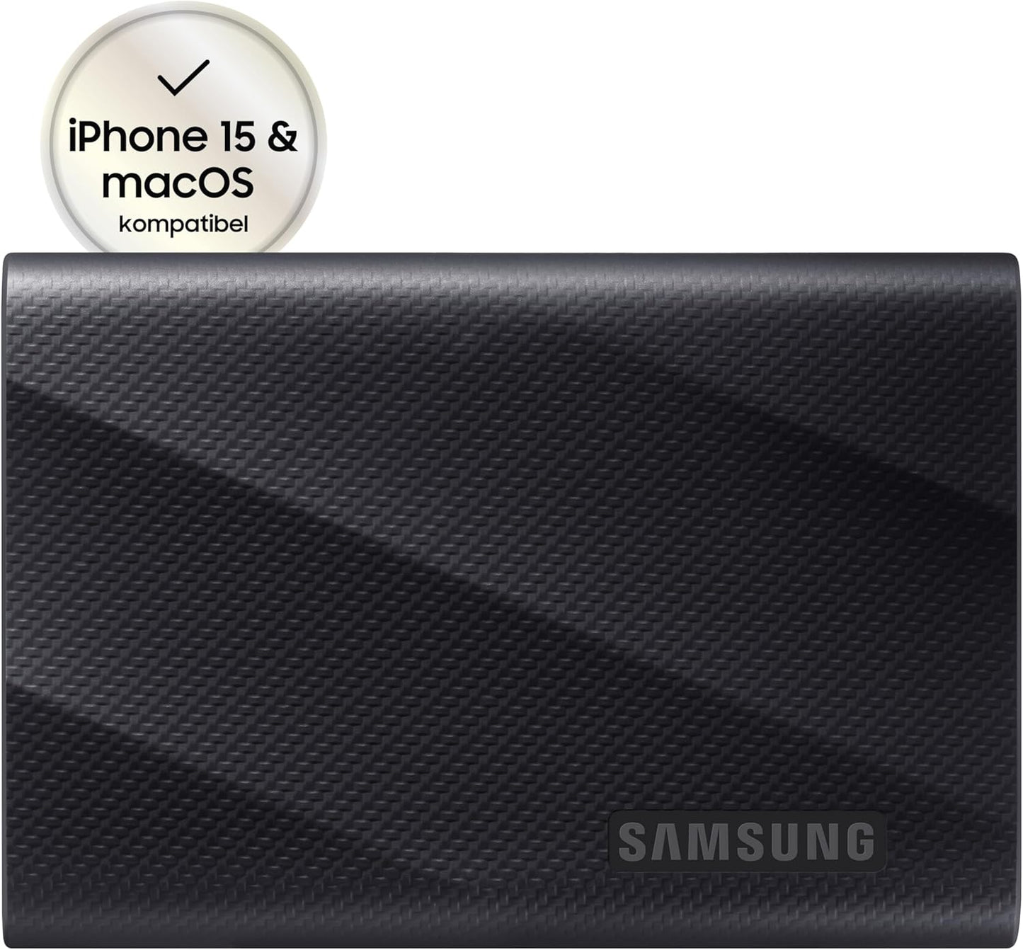 10 pcs Samsung MU-PG1T0B/EU Portable SSD T9, 1TB, 2000MB/s Read, 2000MB/s Write, USB 3.2 Gen.2x2, External Hard Drive for Professional Users, Compatible with Mac, PC, Smartphone and 12K Cameras