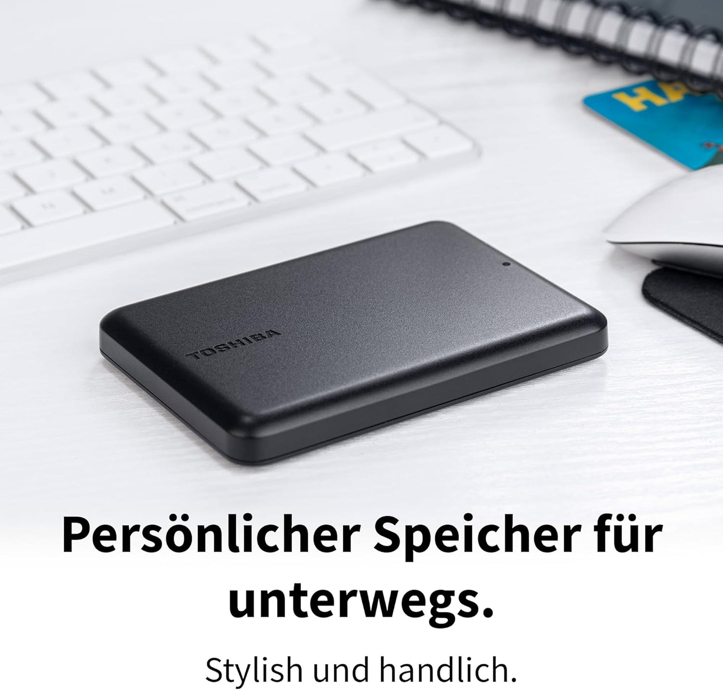 10 pcs Toshiba Canvio Partner 2 TB, Portable, 2.5-Inch External HDD, USB 3.2 Gen 1, Compatible with Mac and Windows, USB-Powered
