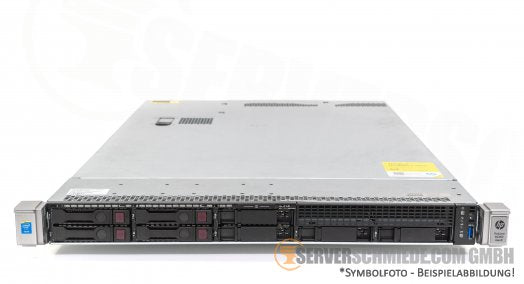 Server HPE ProLiant DL360 Gen9 1U, 2× Intel Xeon E5-2690 v3 (12C/24T per CPU, 2.60–3.50GHz), 256GB DDR4 ECC, SmartArray P440ar 2GB FBWC, 8× SFF Bay, Dual Port 10GbE SFP+, 2× 800W Platinum, Fara stocare, Fara sistem de operare